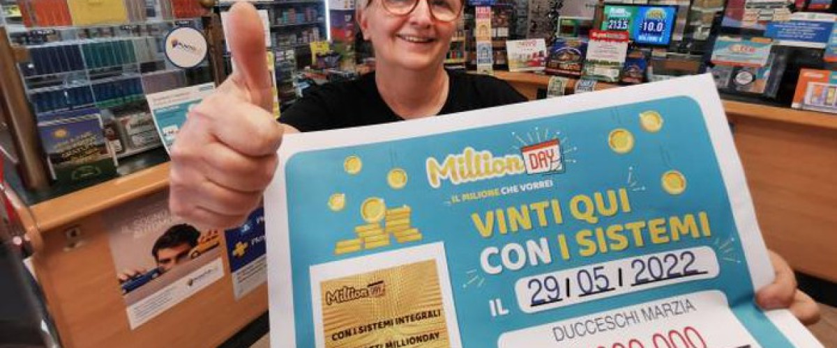 Pistoia, fortunato diventa milionario col gioco MillionDay