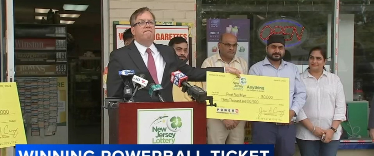 Il jackpot al Powerball va nel New Jersey, e regala un premio super da 223 milioni